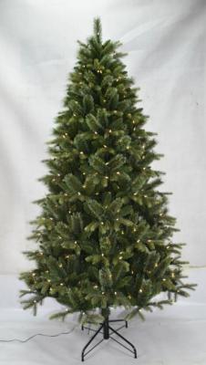 Árvores de Natal artificiais das agulhas do PE de 7.5FT com luzes 450UL