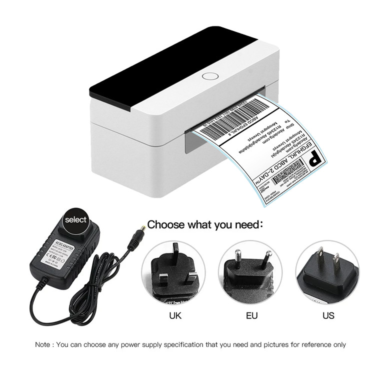 Совместимое принтера 4x6 ярлыка 110mm USB Bluetooth термальное Handheld со смартфонами