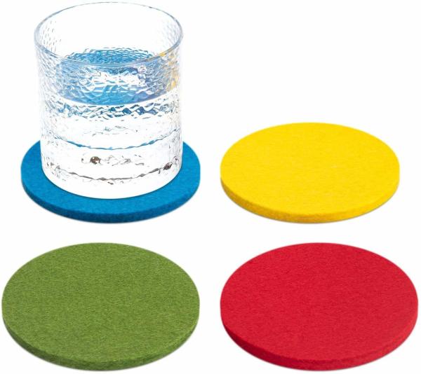 copo absorvente sentido grosso Mats For Drinks Protect das pousas-copos de 3mm
