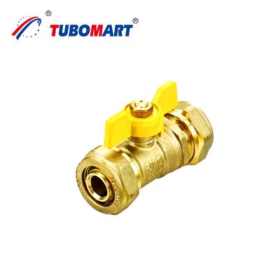 PN25 Brass Copper Male Female 1/2 Brass Ball Valves para Pex Al Pex Pipe OEM