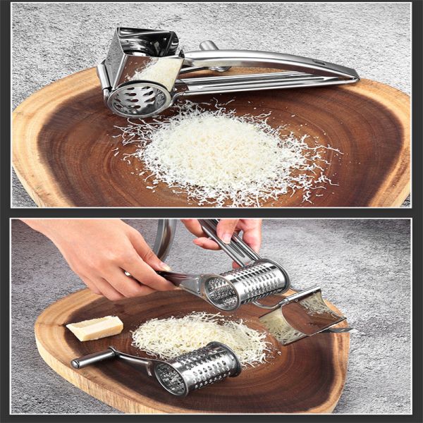 Ergonomic Design Kitchen Chis Grater for Ginger Lemon Garlic Nutmeg Chocolate Grating