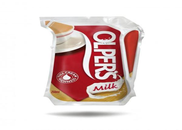 Food Grade Plastic Shaped Pouch 3 Side Heat Seal High Barrier Capacity
