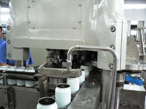Bebidas da energia de alumínio, cerveja Pop pode Rotária automática de enchimento máquina 1, 500BPH (330 ml)