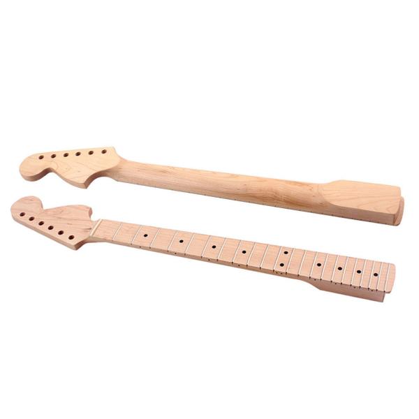Garrafa de Guitarra de Madeira de Maple Rose Neck Estrato de guarda-chuva de mão direita Neck de madeira de rosa Substituição Truss ajustável