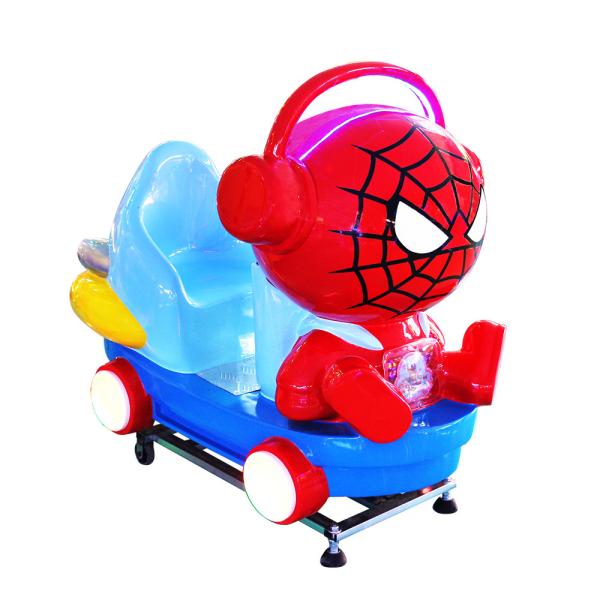 Do homem-aranha a fichas do passeio do Kiddie dos desenhos animados criança bonito que monta 85*115*100cm