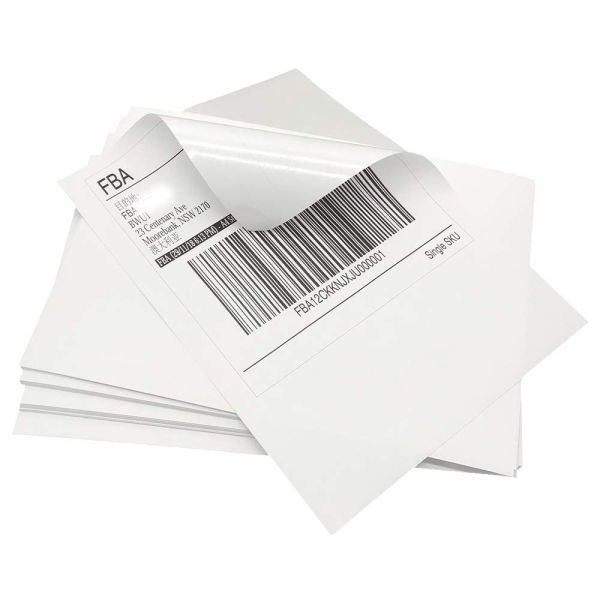 Waterproof Customizable A4 Label Stickers with Strong Adhesive for Laser and Inkjet Printers