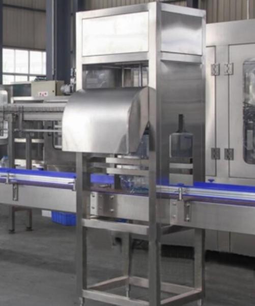 Decapping 3 Heads Automatic Bucket Washer 1500bph