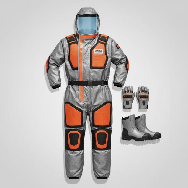 Omniseal Type PPE Safety Wear Safety Protective Clothing Suitable for in Hazardous Environments Requiring Barrier and Impact Protection