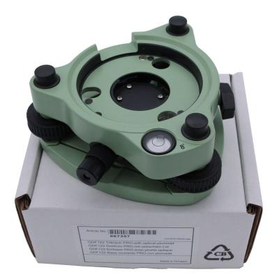 Chumbada de prumo ótica amarela circular de exame verde do adaptador de Tribrach
