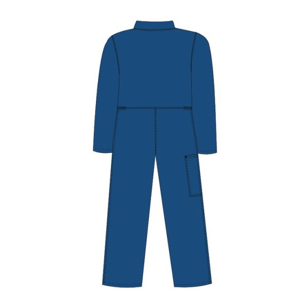Tomax FR62 EN11612 Certified Full Cotton Fire Resistant Work Overall Arc Protection For Welding Work