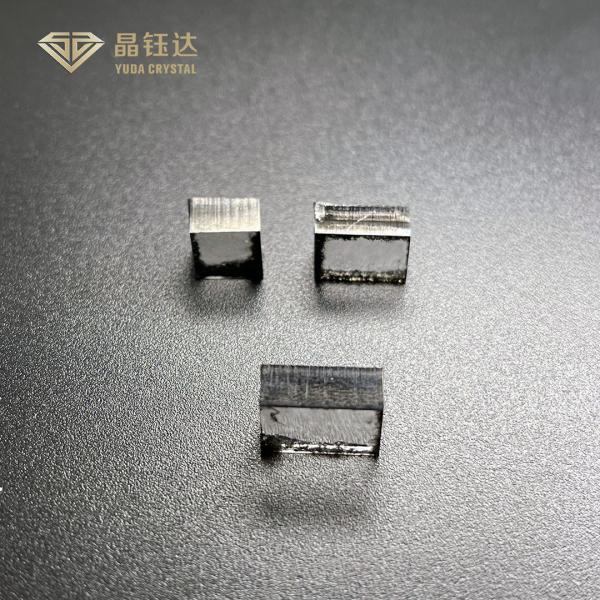 Quadrado CONTRA 10,0 quilates diamantes sem cortes puros dos diamantes ásperos de um CVD de 11,0 quilates para a joia