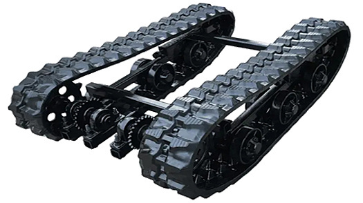 HB20230331 Rubber Track for Mini Dumper Heavy-duty Construction 1 Ton 2 Ton 3 Ton