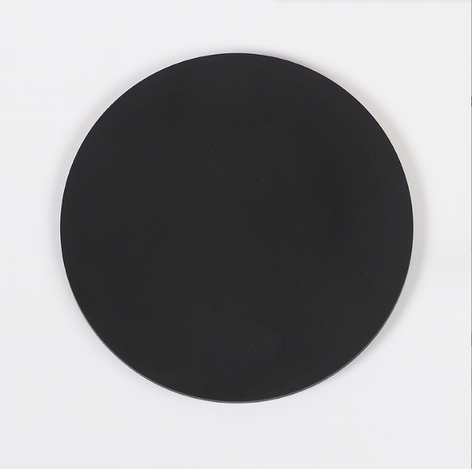 Sustainable Plastic Round Soft PVC Cup Coaster For Drink with Custom Logo