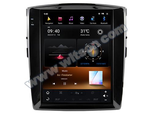 12.1 Screen Tesla Vertical Android Screen For Mitsubishi Pajero V93 V97 V98 2012-2015 Car Multimedia Stereo GPS Carplay