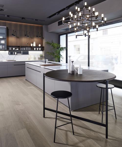 L Shaped Lacquer Kitchen Cabinet Tailored Custom Modern Kitchen Cabinets