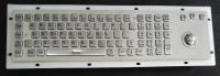 80 clavier industriel en métal évalué des clés IP65 avec la souris de boule de commande et le pavé numérique