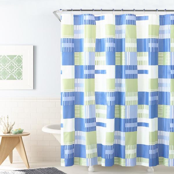Anti Corrosion PEVA Shower Curtain BPA Free For Homestay / Guest House