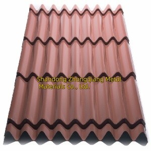 Couche de polyester en aluminium, bardeaux de toiture, taille standard 300 mm x 100 mm x 25 mm