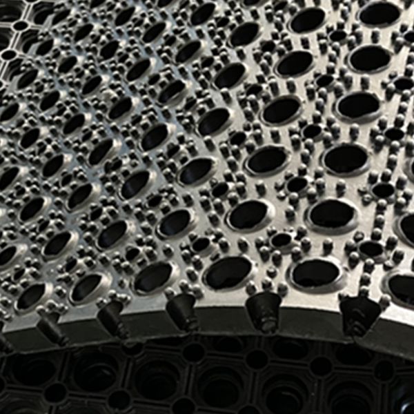 Резиновый на открытом воздухе анти- половой коврик усталости для ванны дренажа сада гаража кухни промышленной крытой