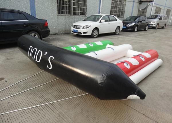 4 - 6 Person Towable Ski Tube / Inflatable Banana Boat Water Toys For Beach