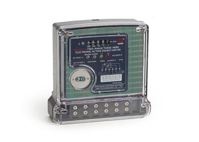 LED Indication Double Phase Electric Meter Cyclometer Electric Meter 2×127 220V 5 100 A