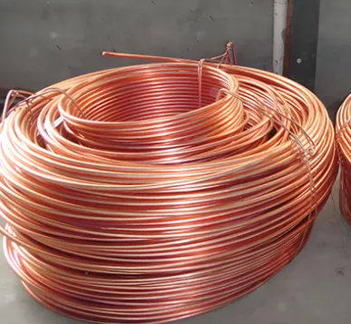 Red Copper Coil Pipes 0.3mm-80mm For HVAC Water Supply Industrial Applications