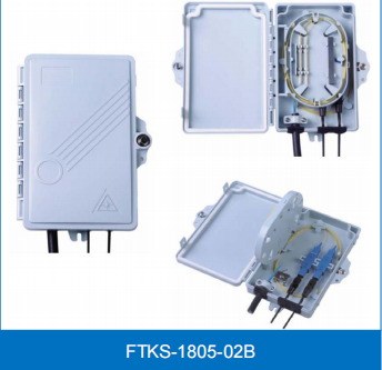 FIBER OPTIC TERMINATION BOX Model No.: FTKS-1805-02B
