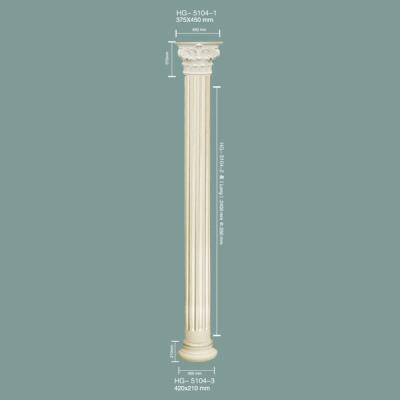 PU Roman Column HG-5104