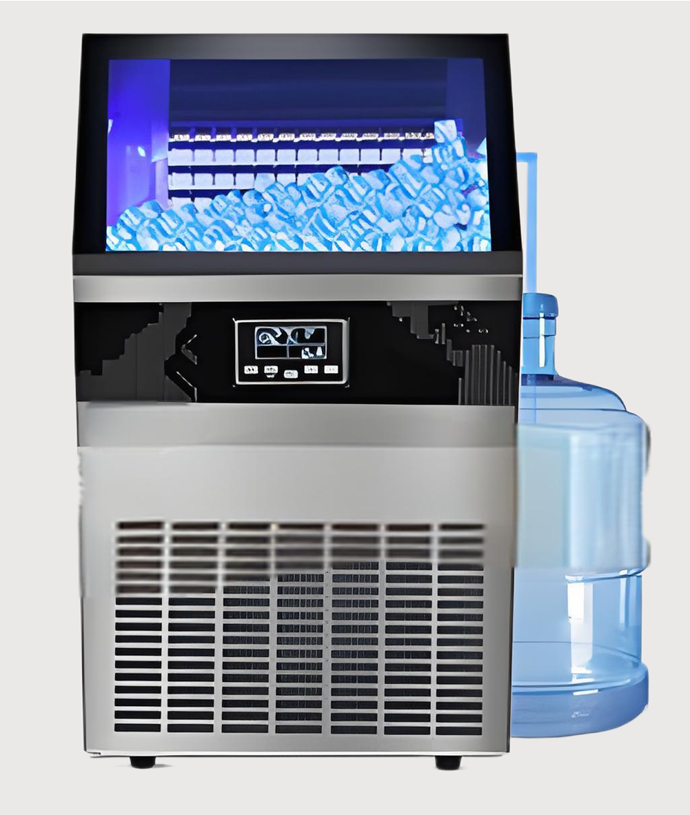 150kg Fully Automatic Medium-sized Ice Maker Is Used for Making Drinks and Preserving Ingredients