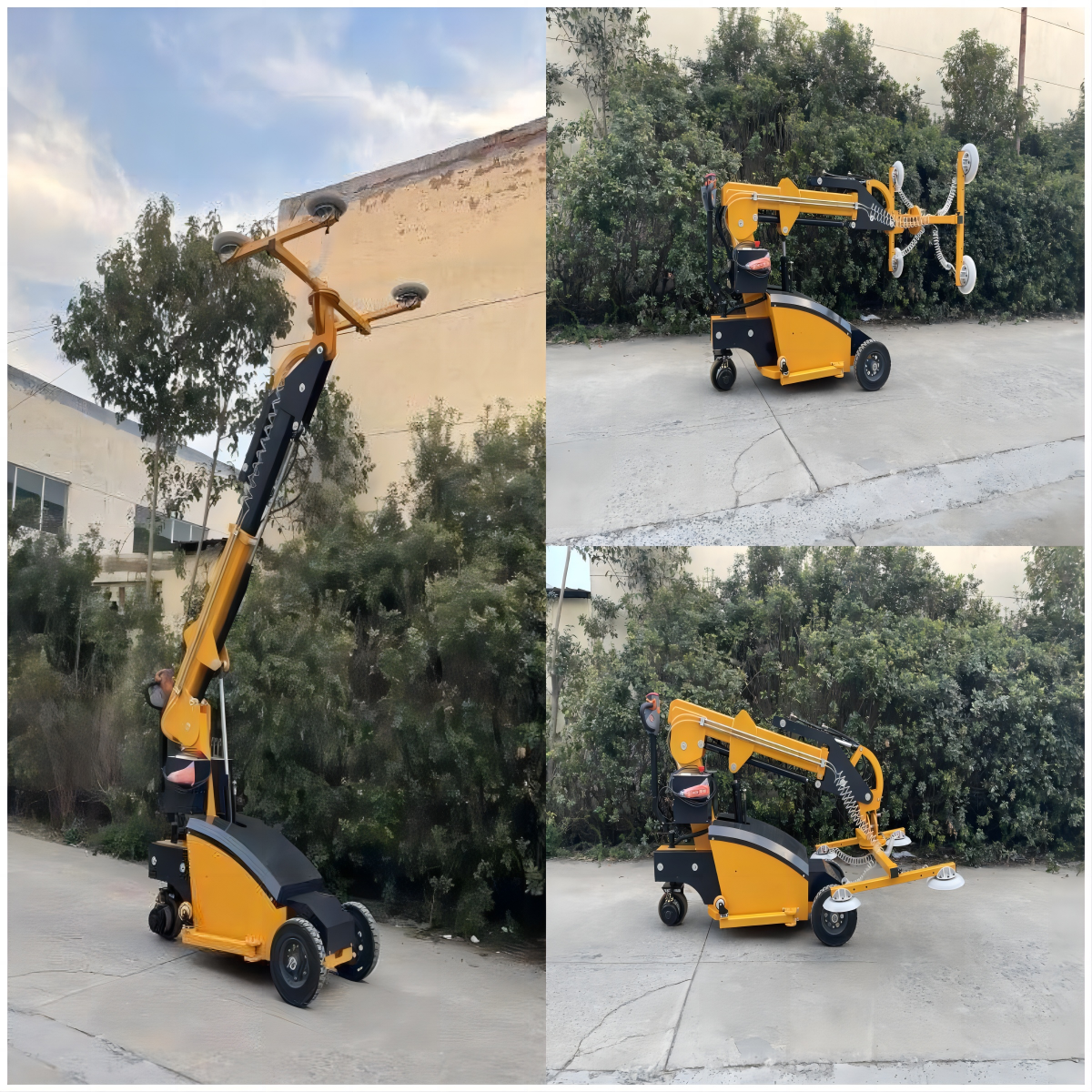 Lifter всасывания металлического листа погрузо-разгрузочной работы робота электрического вакуума 3.5m стеклянный застекляя