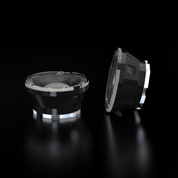 PC Material Wall Washer LED Lens with 15° Beam Angle and 88% Efficiency for Soft Light Spot