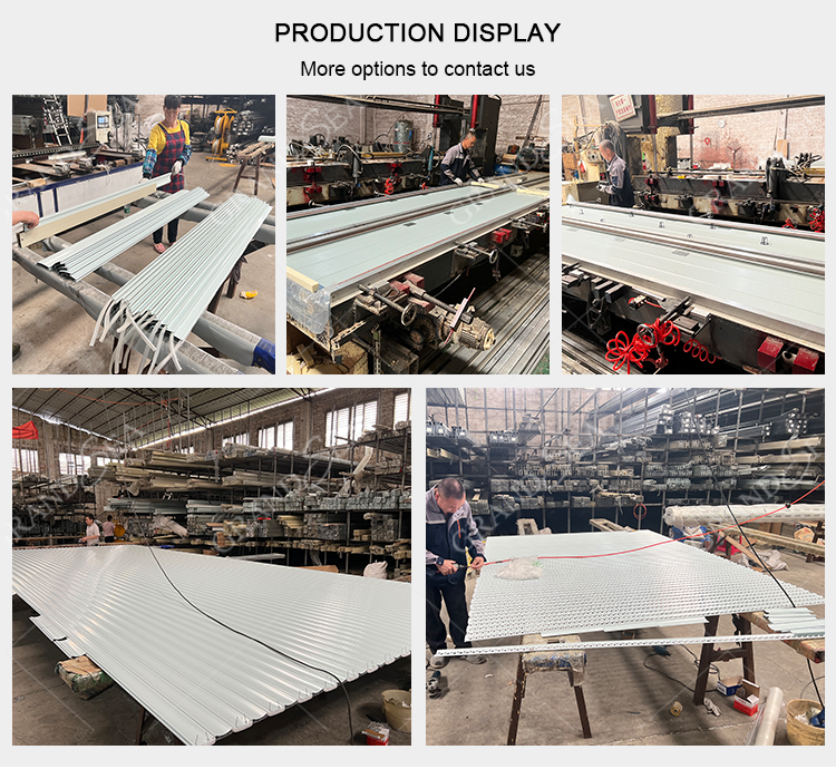 2025 Modern Automatic Industrial Sectional Pedestrian Door Good Price Bifold Garage Door Wholesale Electric Garage Door