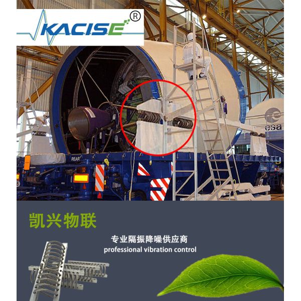 Stainless Steel Compact Wire Rope Isolator with 7Hz-15Hz Natural Frequency for Shock Absorption and Vibration Isolation