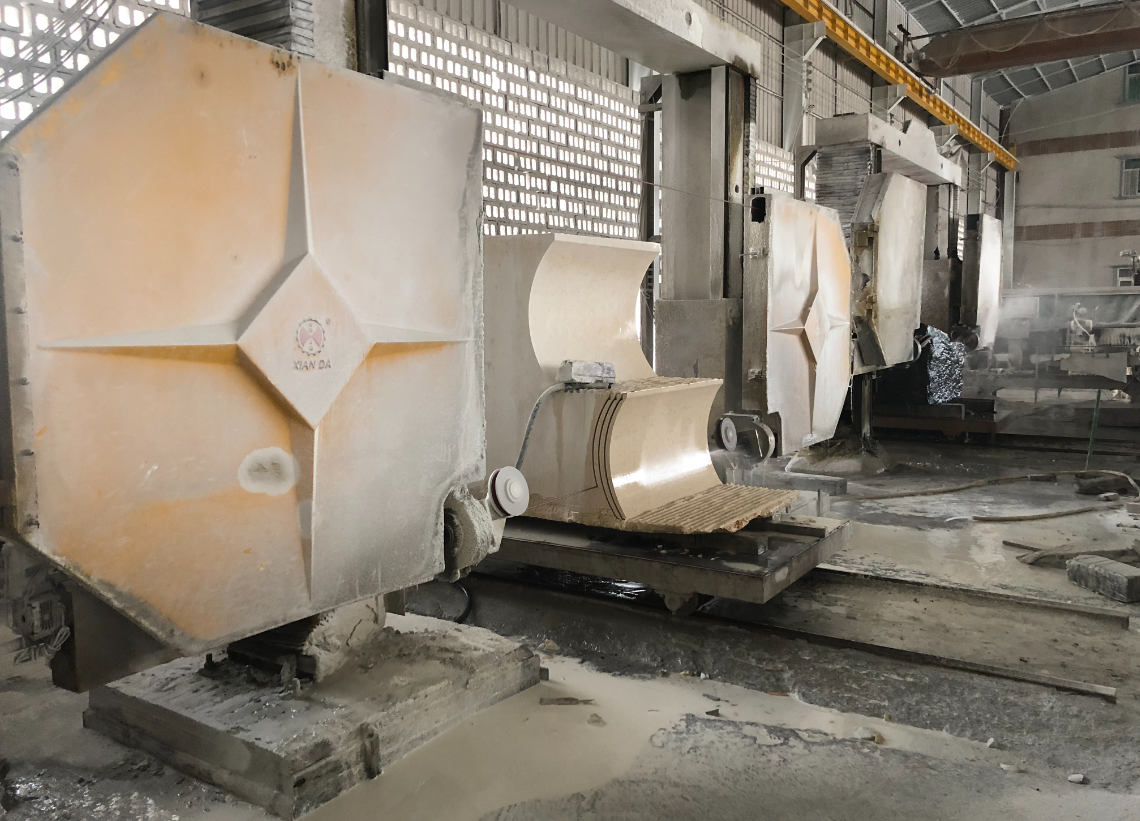CNC Diamond Wire Saw Discovery 4-2500 Ультимативная машина для резки камней