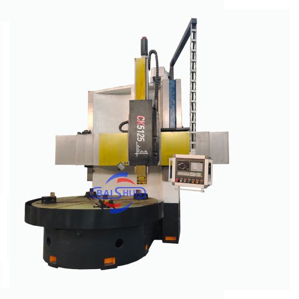 CK5125 Torno CNC de alta eficiencia con una sola columna Torno vertical VTL Torno CNC