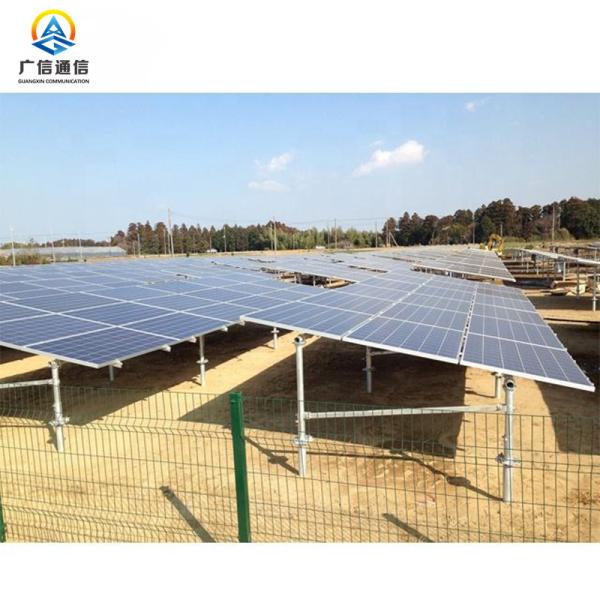Custom Galvanized Steel Solar Panel Support Structure For Parking Garages