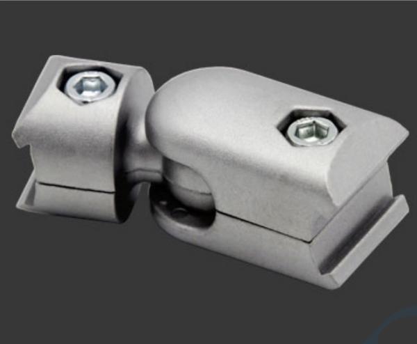 DYJ28-A07B Supplier Aluminum Tube Connector External Type 90 ° External Joint Lean Tube Connector Fastener