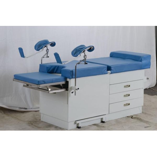 Durable Hospital Examination Table , Medical Exam Tables With Stainless Steel Basin