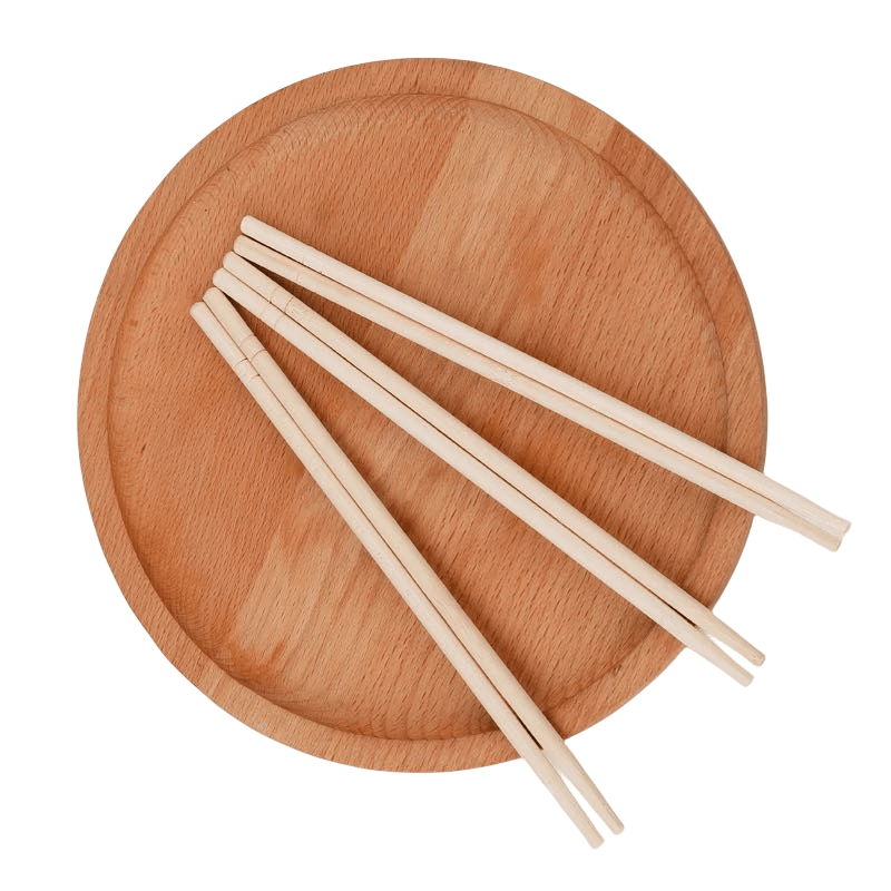 Round Shape Bamboo Chopsticks Eco-friendly and Disposable for Household/Restaurant/Hotel Needs