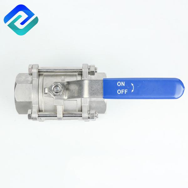 2000PSI 316 3 Stainless Steel Ball Valve Thread End Water Oil Gas