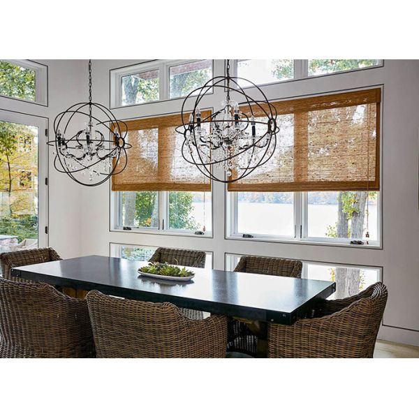 Внутреннее художественное оформление ролика соломы материальное ручное слепое для спальни/комнаты прожития