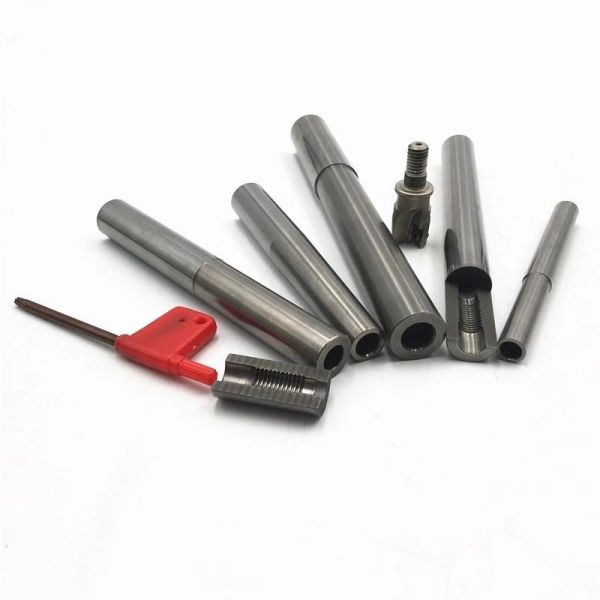 Solid Carbide Exchangeable Milling Tool Holders With End Mills Head Dia 12*100mm