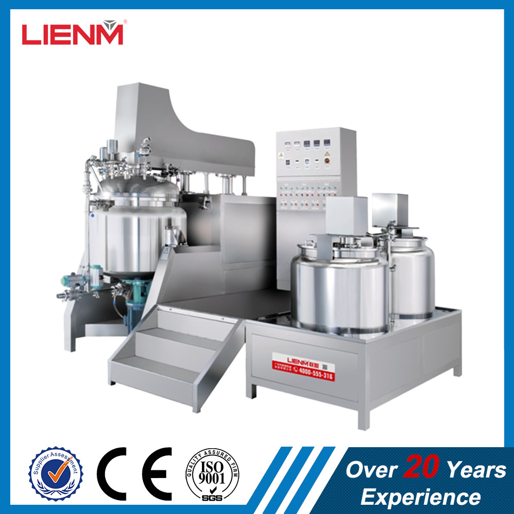 Vacuum homogenizing emulsifier