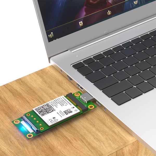 Мини PCI-E на USB адаптер с слотом SIM-карты для быстрой передачи данных