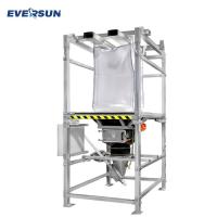 Descarregador do saco de Ton Bag Dump Station Big com transporte