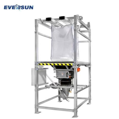 Descarregador do saco de Ton Bag Dump Station Big com transporte