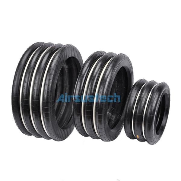 S-400-3R Yokohama Air Spring Triple Convoluted Rubber Spiral Punch Air Bag