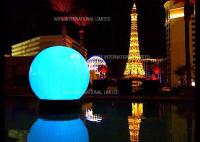 propaganda de flutuação do balão inflável da decoração da iluminação 1000W para eventos da água