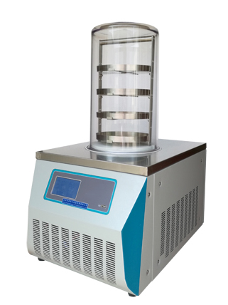 Standard Vacuum Food Lypholizer 0.12m2 Lab Freeze Dryer