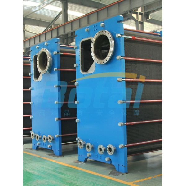 Detachable plate evaporator for food beverage light industry